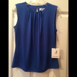 Calvin Klein Sleeveless Blouse